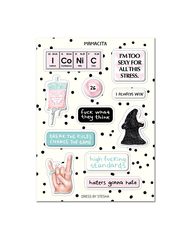  Стикеры 'Iconic' 