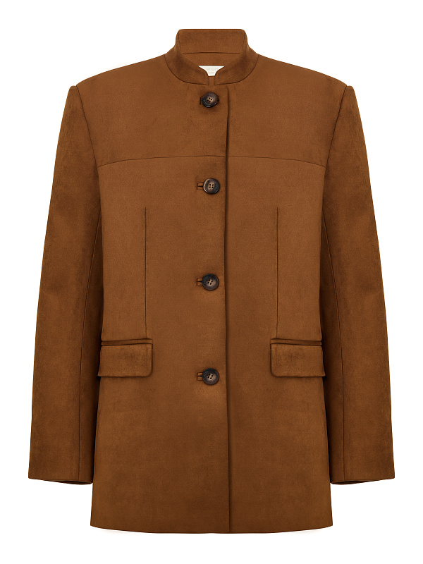  Замшевый жакет 'Ну любовь' 