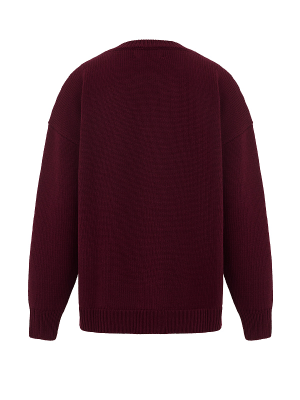  Джемпер из шерсти 'Хорошие манеры' 