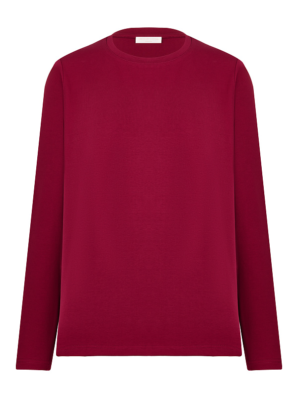  Лонгслив из плотного хлопка 