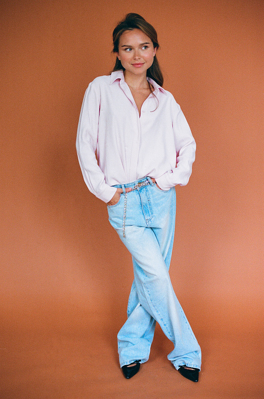  Джинсы 'Вайд Лэг' 