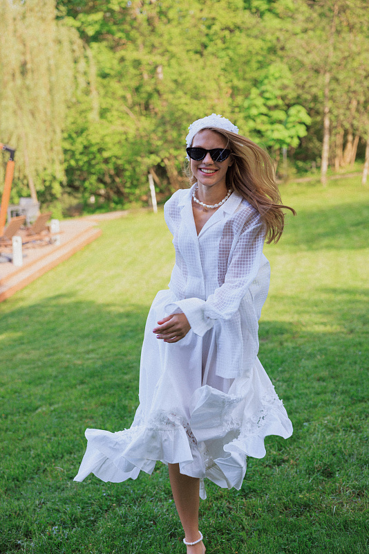  Юбка с кружевной деталью 'Villa Italia' 