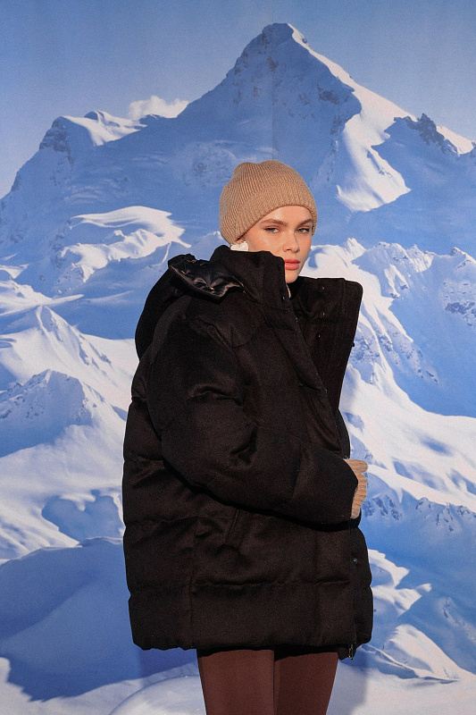  Пуховик из шерсти 'Cloud touch' 