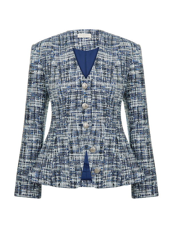  Корсетный жакет из твида 'Silent mood' 