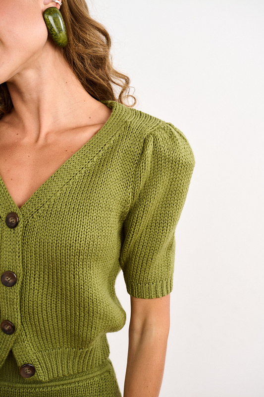  Вязаный кардиган 'Путь к себе' 