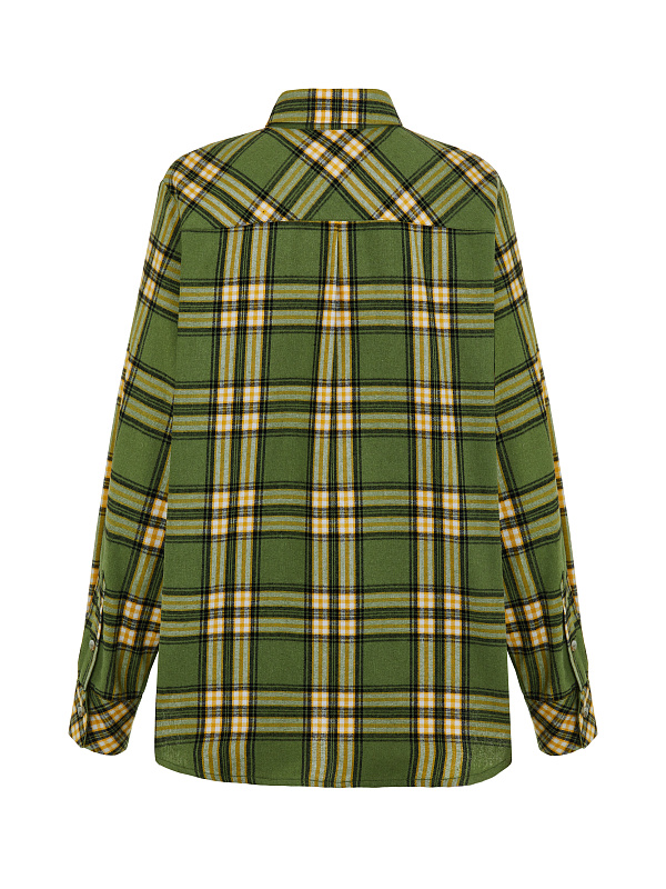  Рубашка в клетку 'Ландыши' 