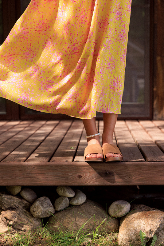  Сарафан свободного кроя 'Limoncello' 