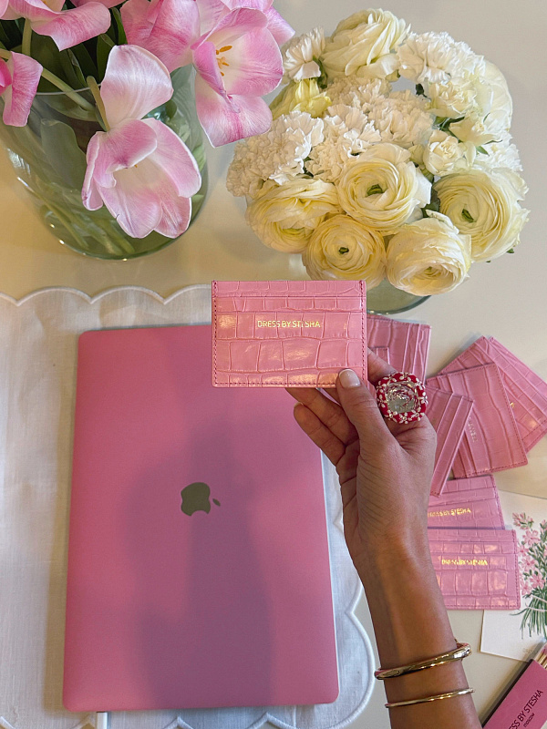  Картхолдер из натуральной кожи 'Money talks' 