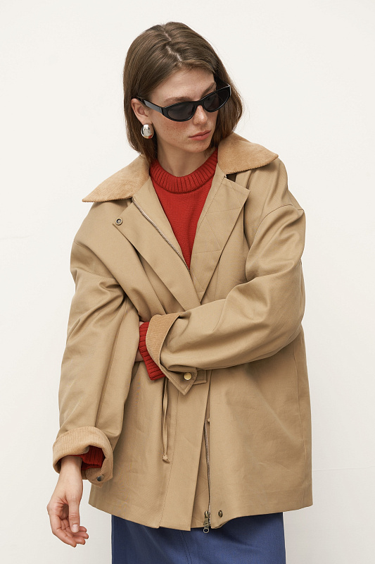  Парка с манжетами 'Хозяин' 