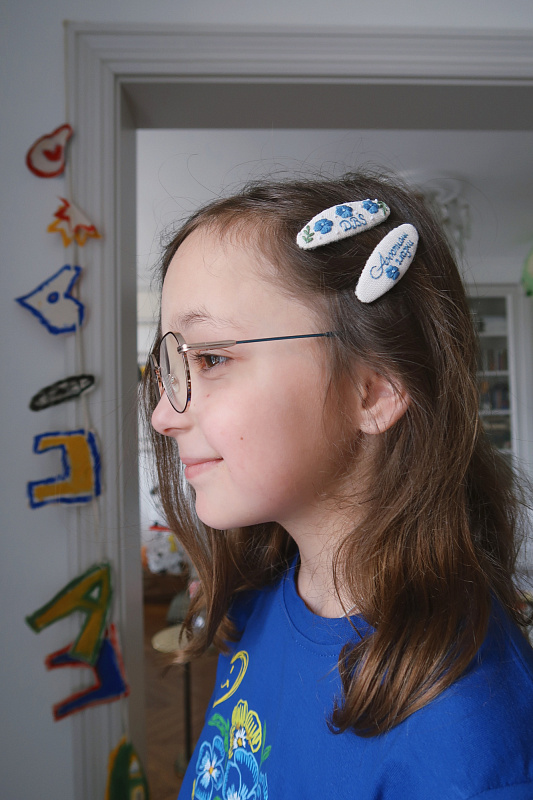  Набор заколок 'Хендмейд цветочки' 