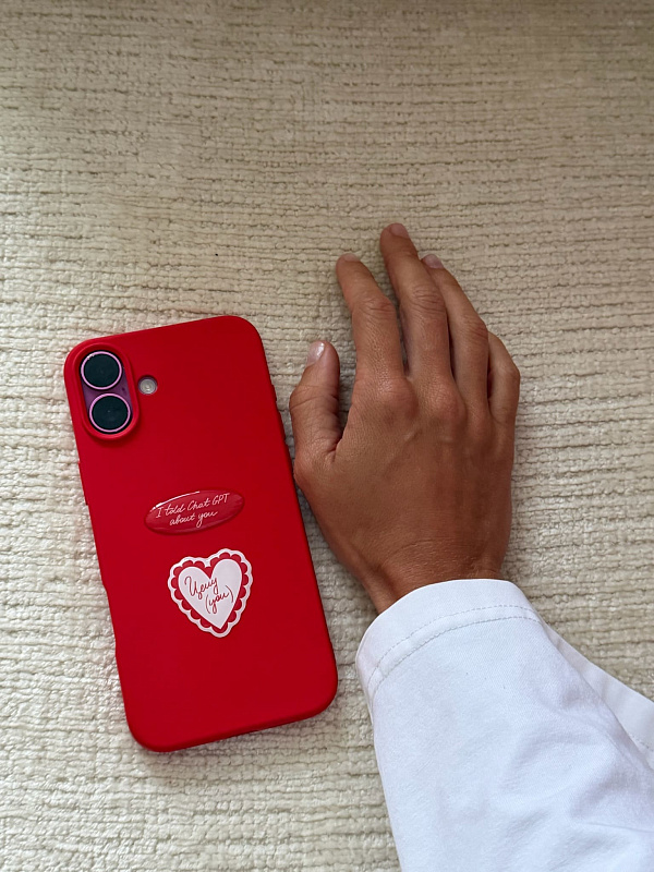  Стикер 'О тебе' 