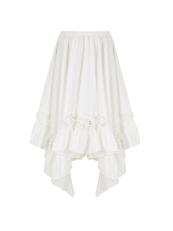  Юбка с кружевной деталью 'Villa Italia' 