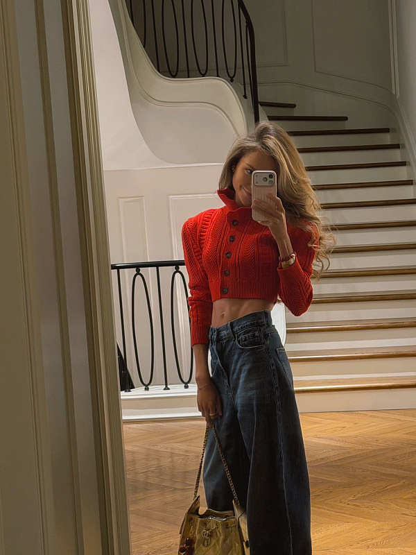  Вязаный кардиган из мериноса 'Daydream' 