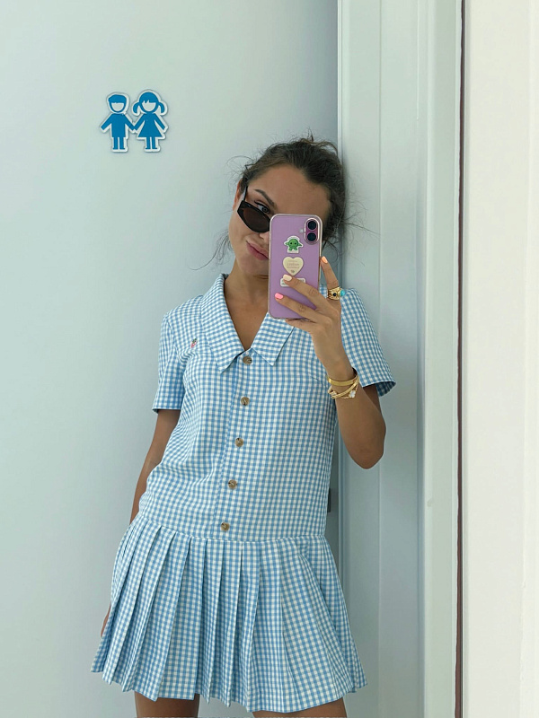  Платье из хлопка 'Wimbledon' 