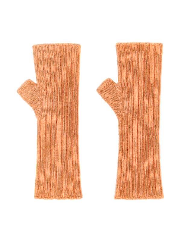  Вязаные митенки 