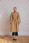  Тренч из хлопка 'Caramel Latte' 