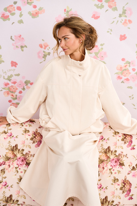  Бомбер из хлопка 'Навстречу ветру' 