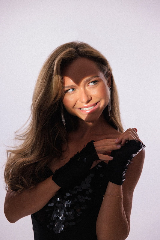  Митенки из пайеток 'Пульс' 