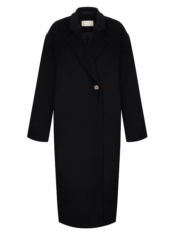  Пальто из шерсти и бамбука 'Elegance' с утепленной подкладкой 