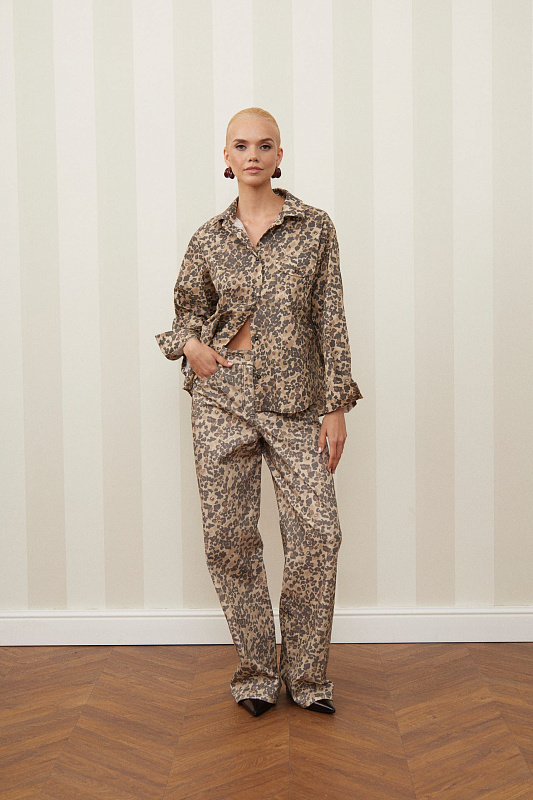  Джинсы из плотного хлопка 'Wild dreams' 