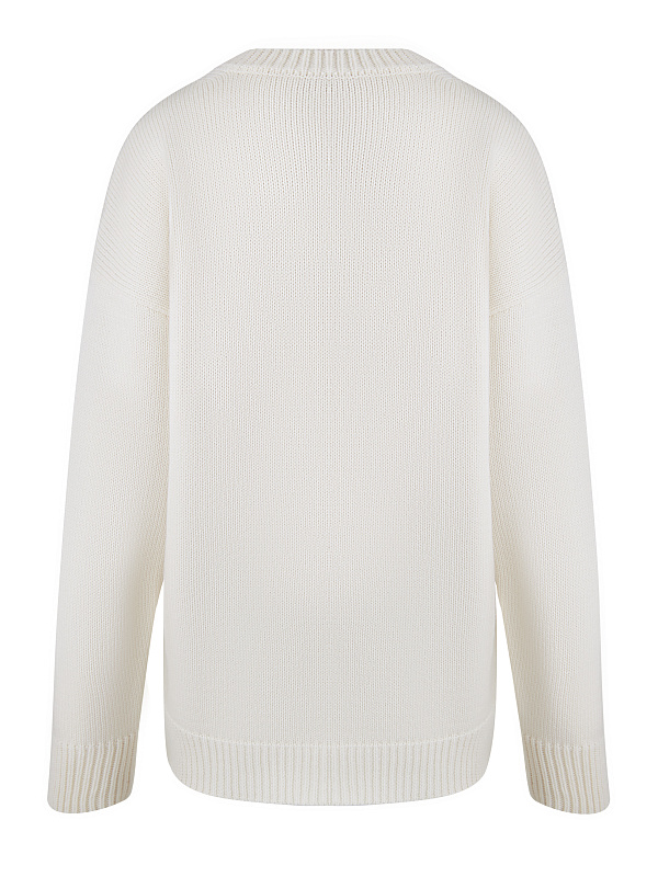  Джемпер из шерсти 'Хорошие манеры' 