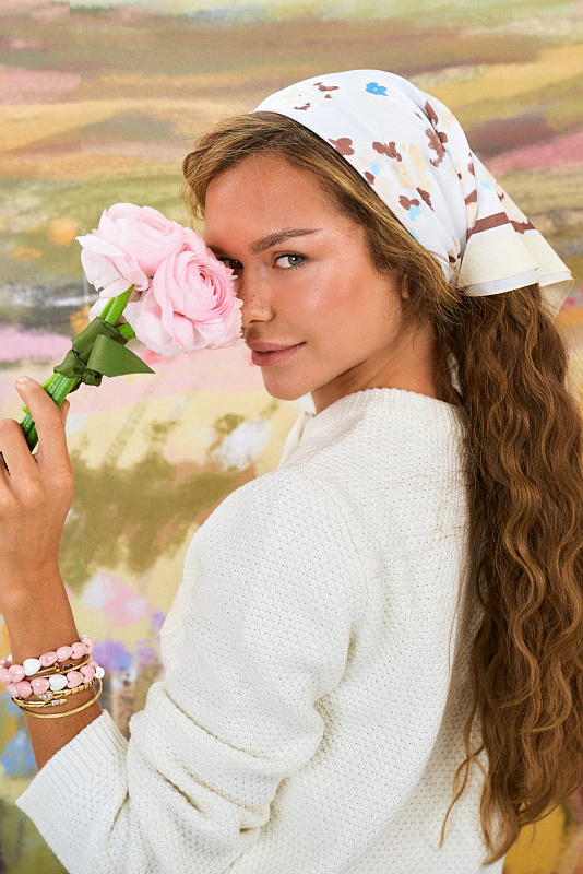  Вязаный жакет 'Midnight muse' 