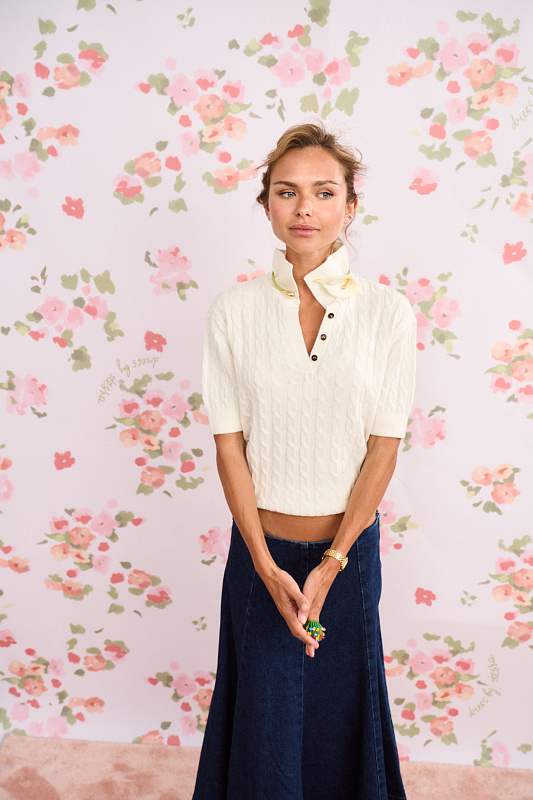  Вязаное поло 