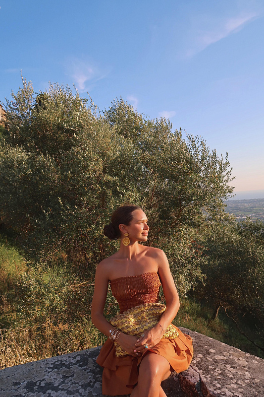  Платье из хлопка 'Mamma Mia' 