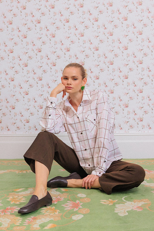  Рубашка из хлопка 'Moonlight' 