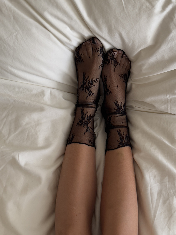  Носки кружевные «Нежно 2:0» 