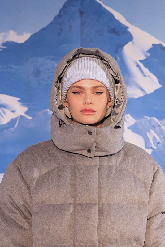  Пуховик из шерсти 'Cloud touch' 