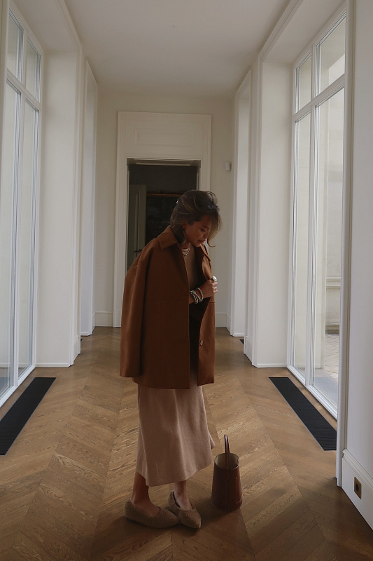  Замшевая куртка 'Ну, мёд' 