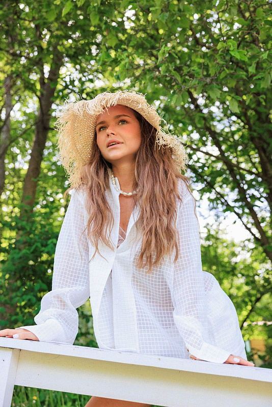  Рубашка в клетку 'Costa Azzurra' 