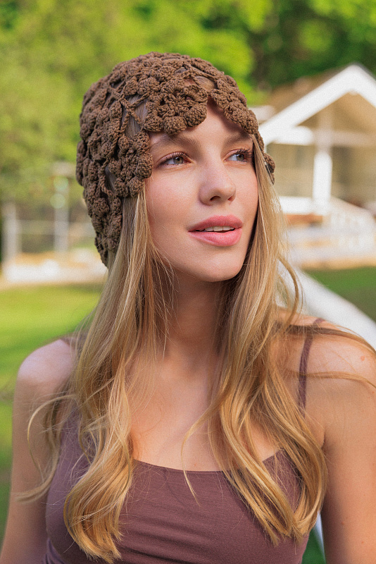  Вязаная панама 'Gelato' 