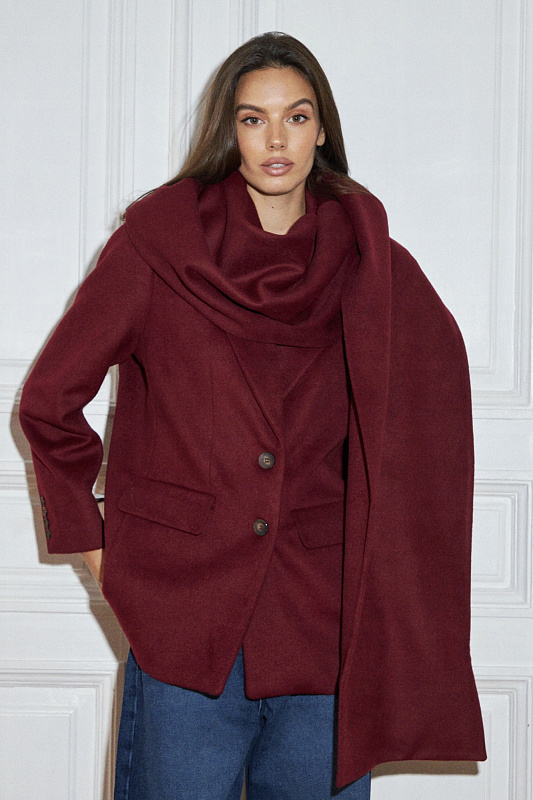  Шарф из шерсти 