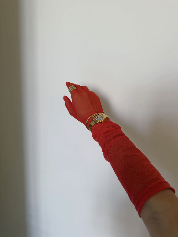  Перчатки из сетки 'Не отпускай' 