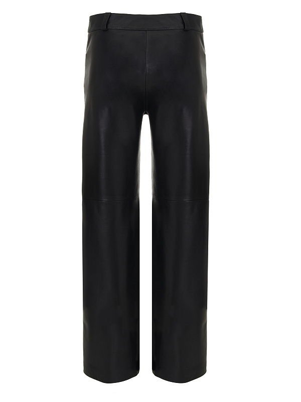  Брюки из натуральной кожи 'Дипломат' 