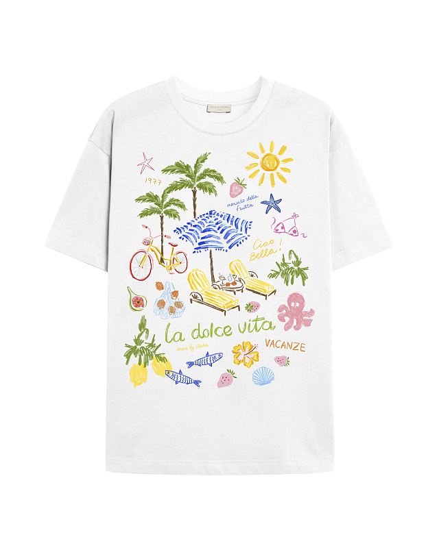  Футболка 'Ля дольче вита' 