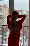  Платье с открытой спиной «Моя Надя приехала» 