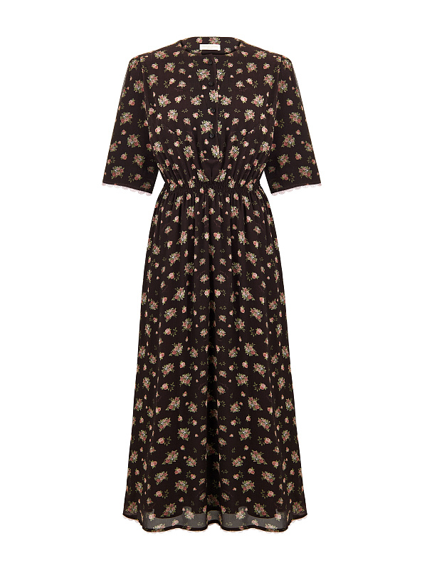  Платье из вискозы на плотном подкладе 'Pure love' 