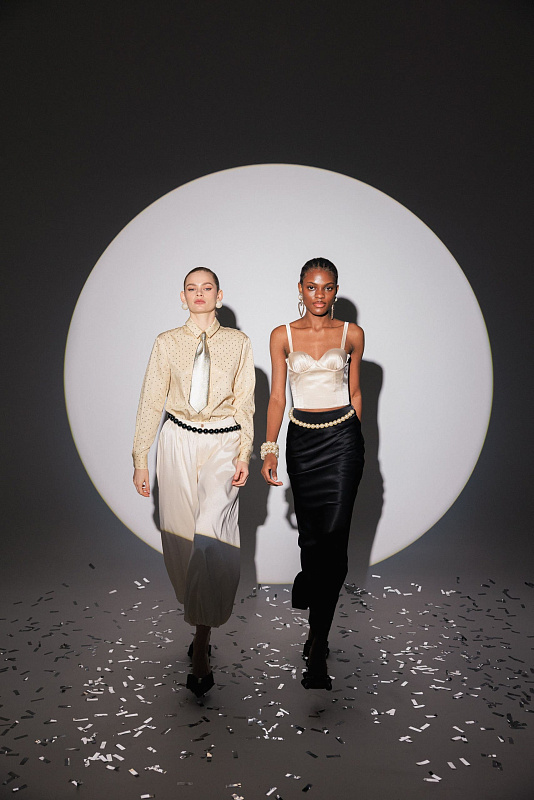  Пояс из крупного жемчуга 'Шик' 