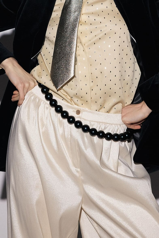  Пояс из крупного жемчуга 'Шик' 