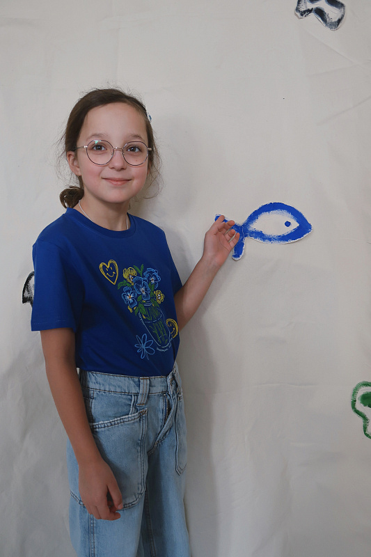  Футболка детская 'Пусть всегда будет солнце' 