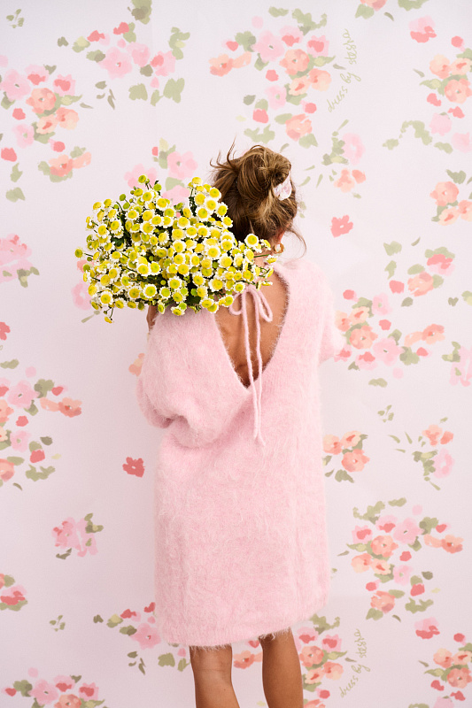  Платье из альпаки 'Iconic' 