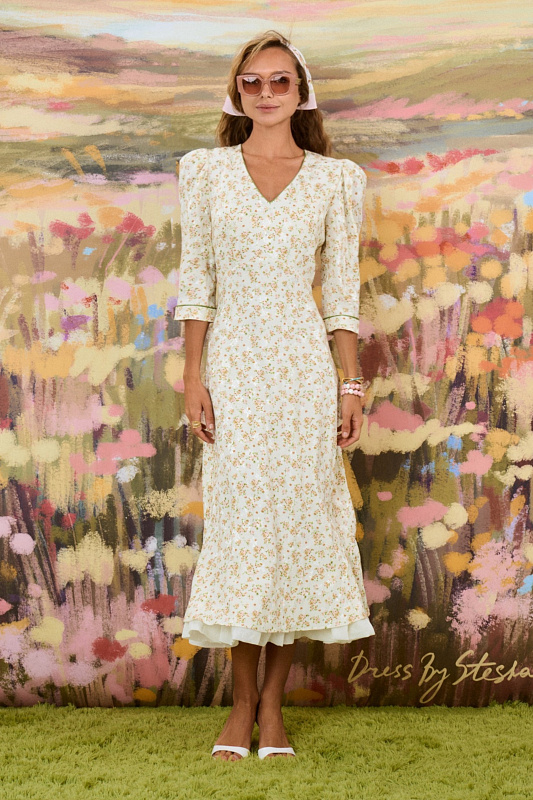  Платье макси 'Моя весна' 