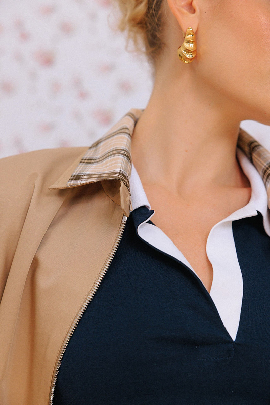  Бомбер из хлопка 'Heartbreaker' 