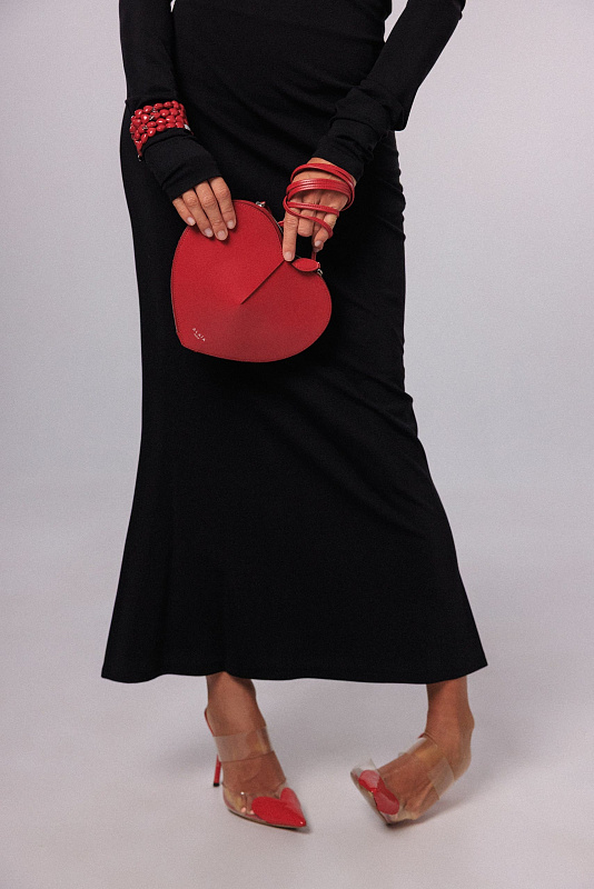  Трикотажное платье 'Амур' 