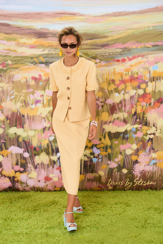  Юбка из твида 'Свидание' 