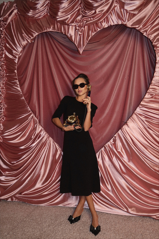  Вязаное платье 'Хрупкость' 