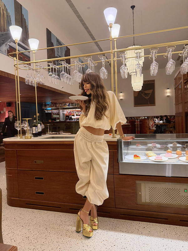  Брюки из тафты 'Elite' 